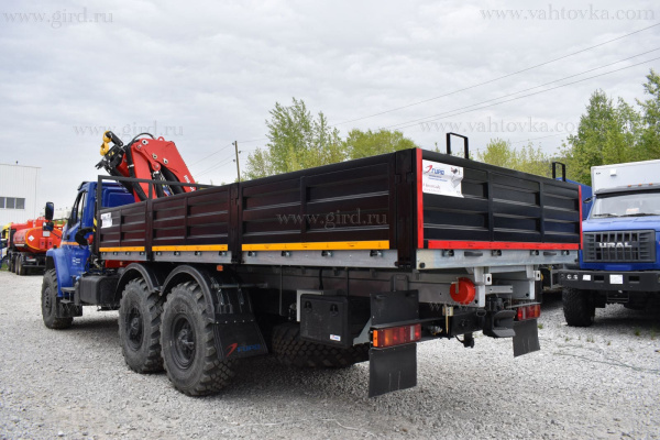 Бортовой Урал 4320-6952-72Е5Г38 с КМУ ИНМАН ИМ-180А 2