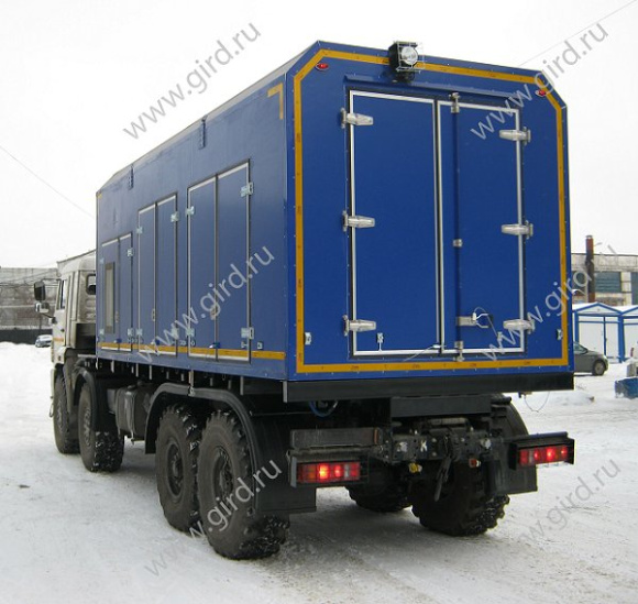 Мобильная азотная установка КамАЗ 63501 4