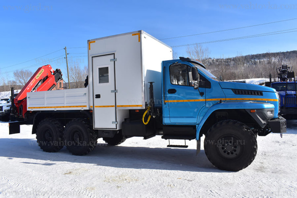 ГПА на базе Урал Next с КМУ РК 17.001 2