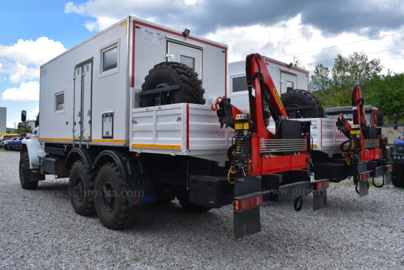 ПАРМ Урал 4320 с КМУ РК4200 2