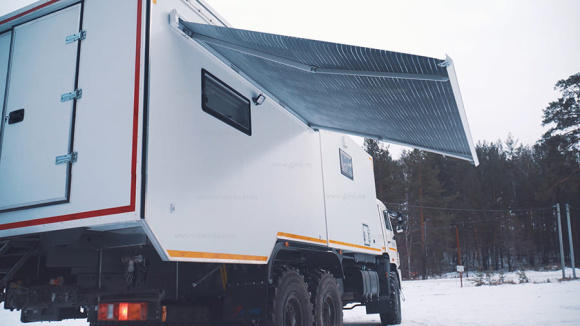 Автодом переменного объема на шасси КамАЗ 43118 3