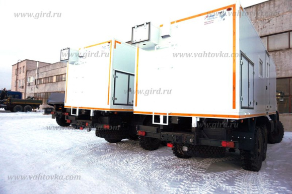 ТБМ на шасси КамАЗ 43118 с санузлом 3