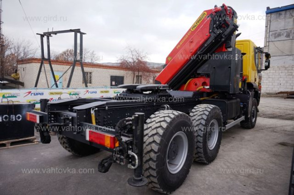 Trakker AT380T45W с КМУ Palfinger РК 40002-EH D 4