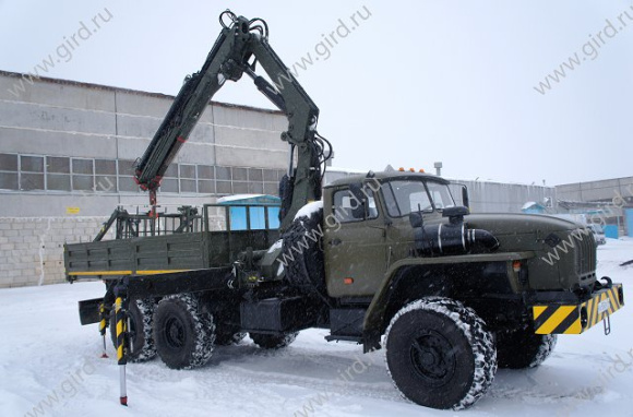 Самоходная площадка обслуживания СПО-17МСБ на шасси Урал 3