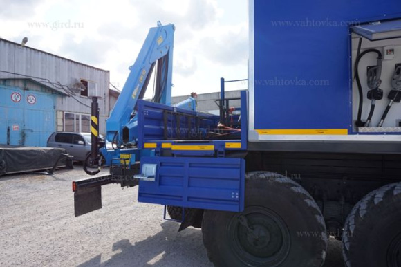 Маслостанция Урал Next 4320-6952-72Г38 с КМУ ИМ-50 4