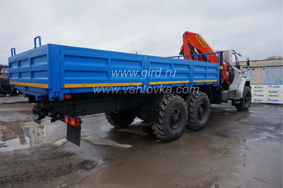 Бортовой автомобиль Урал Next с КМУ Palfinger РК 18500 3