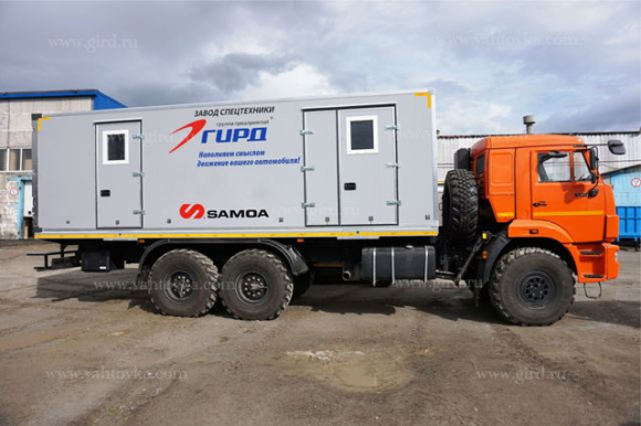 Маслораздаточная станция КамАЗ 43118-46 2