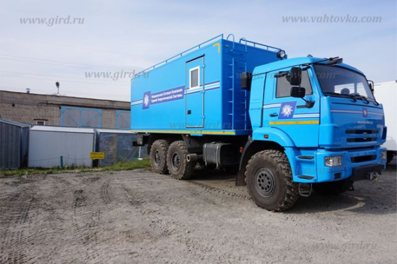 ТБМ Линейный бригадный автомобиль на шасси КамАЗ 43118 2