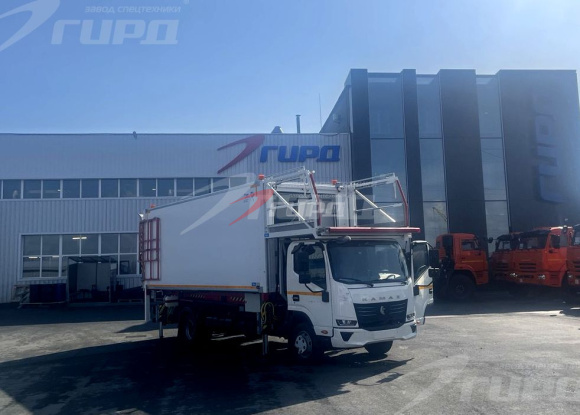 Автолифт на шасси КУАМАЗ КОМПАС 9