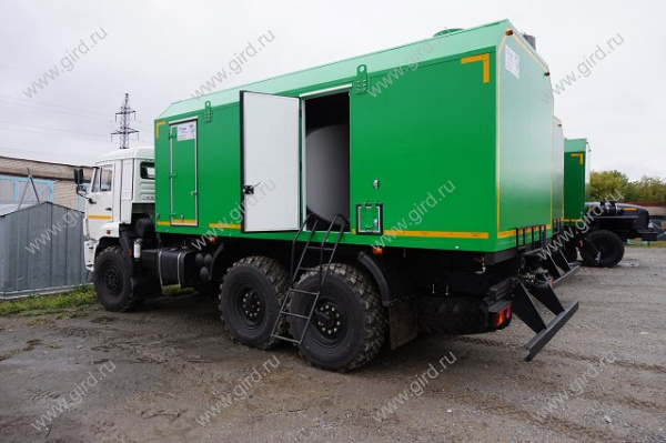 ППУ-1600/100 на шасси КамАЗ 43118 3