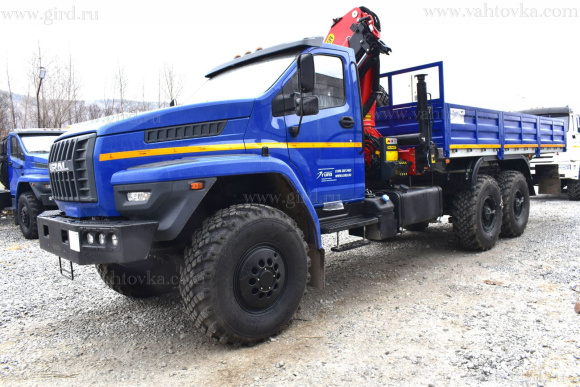 Бортовой Урал 4320-6952-72Е5Г38 с КМУ РК 21501