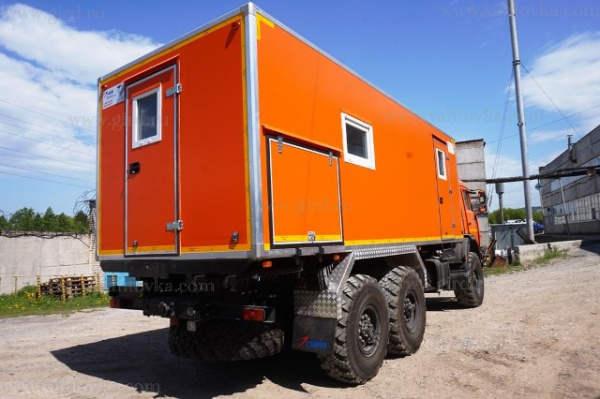 Передвижная строительная лаборатория на шасси КамАЗ 43114 Передвижная строительная лаборатория на шасси КамАЗ 43114