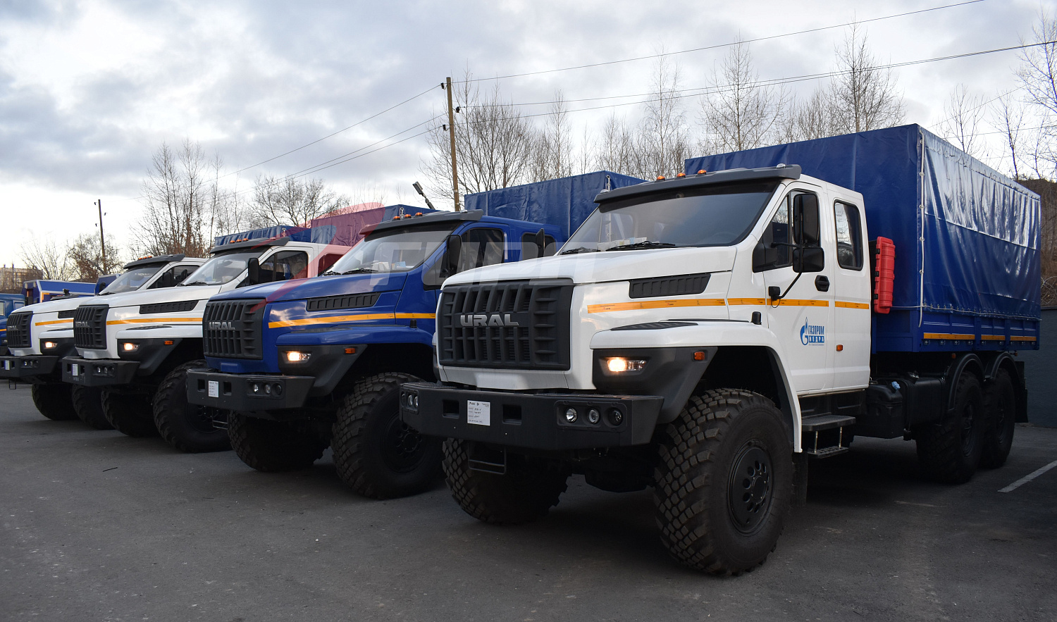 4 бортовых автомобиля на шасси УРАЛ NEXT 