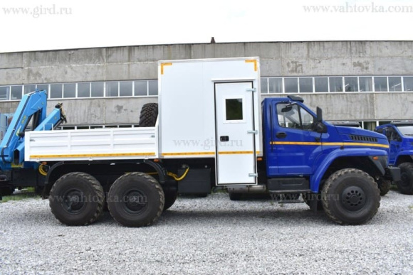 ГПА на шасси Урал Next с КМУ ИМ-150 2