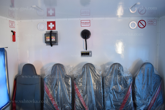 Вахтовый автобус БЕРЛОГА на шасси МАЗМАН 8