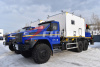 Мастерская с маслораздаточным оборудованием с КМУ ИМ 150 N на шасси УРАЛ NEXT 4320-6952 6