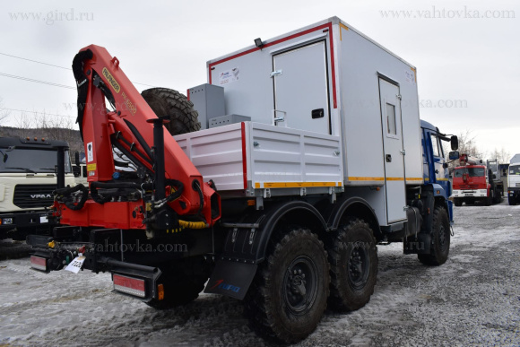 ПАРМ с КМУ ПАЛФИНГЕР РК-6500А на шасси Камаз 43118 4