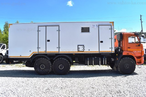 Маслостанция КамАЗ 43118-50, 6х6 3