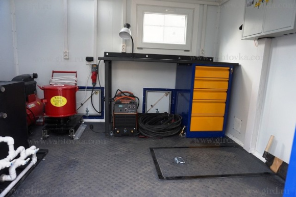 АРОК на шасси Урал 4320 (метан) с КМУ РК 7.001sld 8