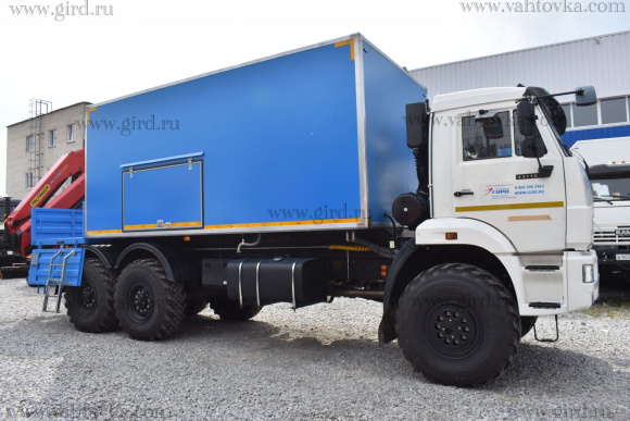 ПАРМ с КМУ Palfinger 13 501sld  на шасси КАМАЗ 43118-3027-48 2