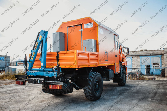 АНРВ КамАЗ 43502-3036-42 с КМУ ИМ-20 3