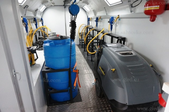 Маслораздаточная станция КамАЗ 43118-3027-50 9