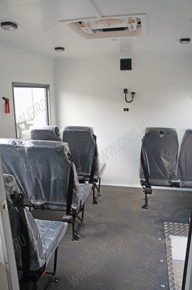 Автобус вахтовый КамАЗ 43118 с отсеком отдыха 7