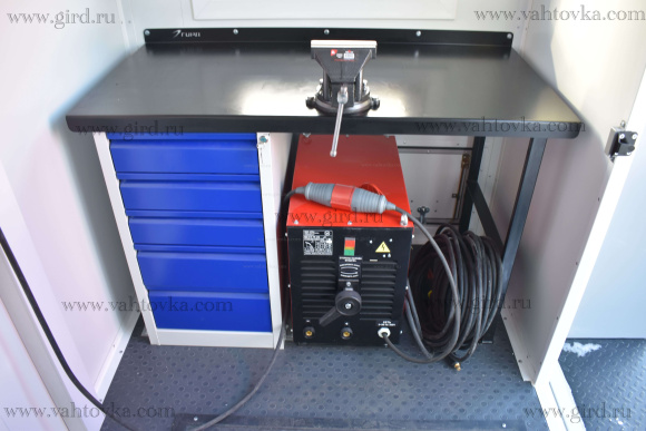 ПАРМ с с КМУ ИНМАН ИМ 95 на шасси Камаз 43118 8