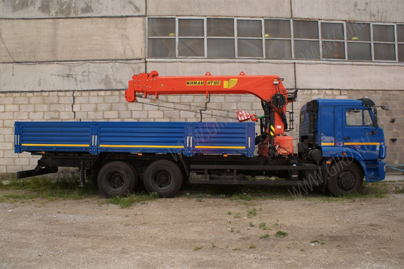КАМАЗ 65117 с КМУ ИТ-180 3