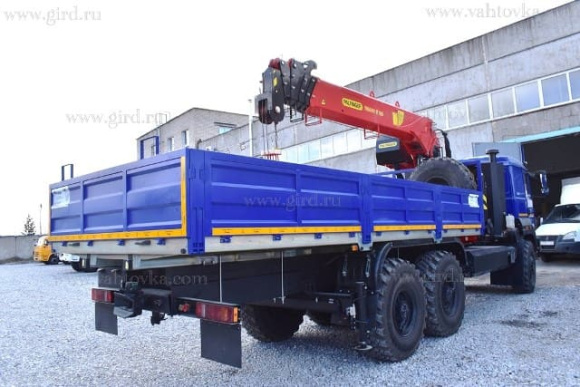 Бортовой автомобиль Урал 4320 (метан) с КМУ ИТ-180 4