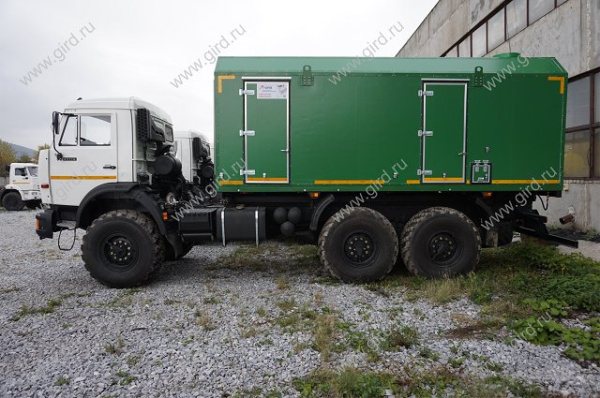 ППУ-1600/100 на шасси КамАЗ 43118 4