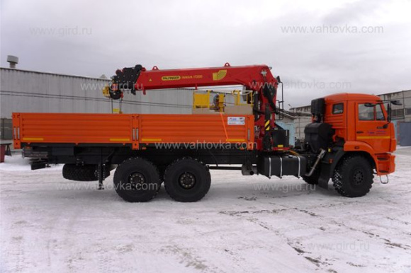 КамАЗ 43118 с КМУ ИТ-200 3