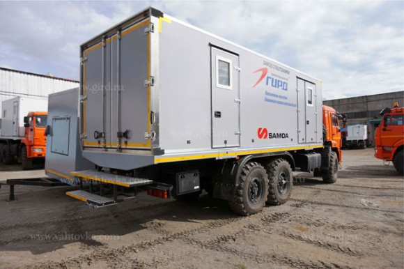 Маслораздаточная станция КамАЗ 43118-46 5