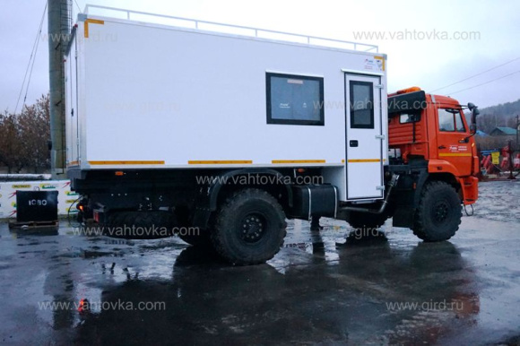 Автобус вахтовый КамАЗ 43502-3026-45 с грузовым отсеком (10 мест) 3