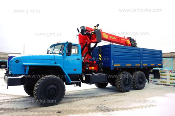 Урал 4320 с КМУ ИТ-200 3