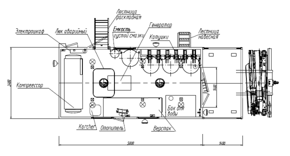 ПАРМ Урал 63701К с КМУ Palfinger PK-10000A