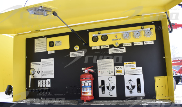 Агрегат заглубления анкеров АЗА-3М на шасси УРАЛ NEXT 6