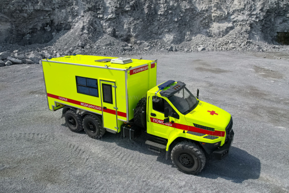 Автомобиль скорой помощи класс С (реанимация)  на шасси Урал 4320-6952-72Е5Г38 6