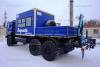 Вахтовый автобус "Берлога" на шасси Урал (метан) с КМУ ИМ-20 2