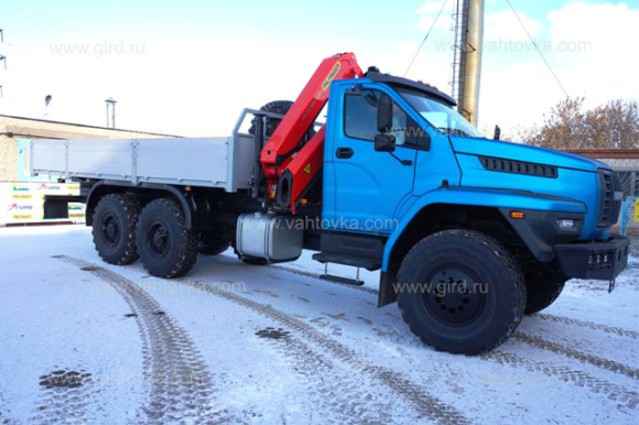 Бортовой автомобиль Урал Next с КМУ РК 13.501SLD1 2