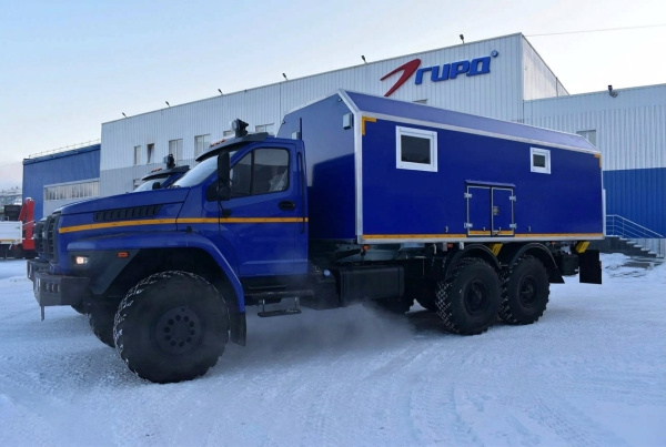 Передвижная мастерская с пассажирским отсеком на шасси Урал NEXT 4320-6952 (ПАРМ) 