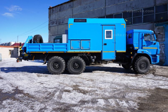 ГПА КамАЗ 43118 с КМУ ИМ-25 3