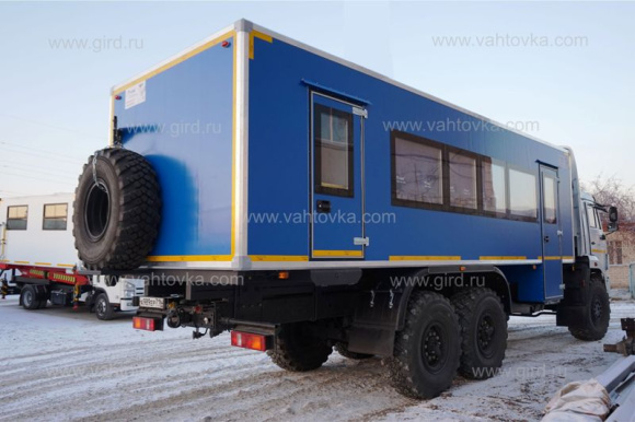 Автобус вахтовый КамАЗ 43118 (20 мест, с отсеком для обеденной зоны) 3