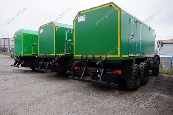 ППУ-1600/100 на шасси КамАЗ 43118 5
