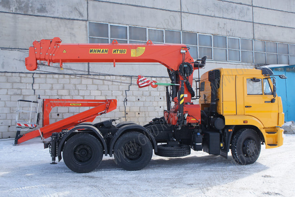 КАМАЗ 65116 с КМУ ИТ-180
