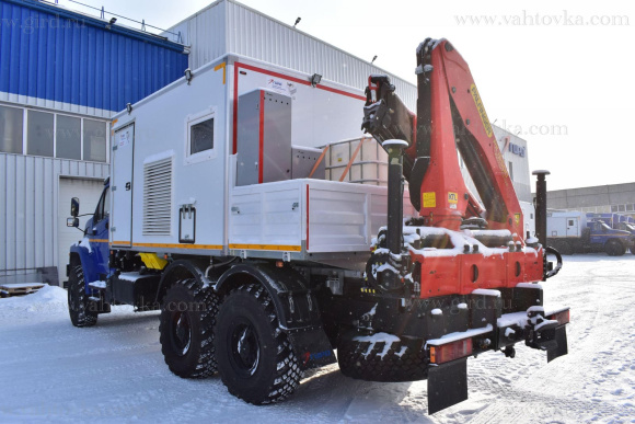 ПАРМ Урал Next 4320-6952-72 с КМУ PK 15500 2