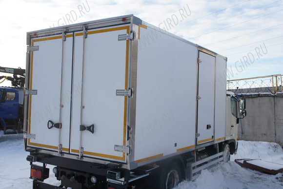 HINO 500 GD8JGTA-QHR Изотермический фургон грузовик 4