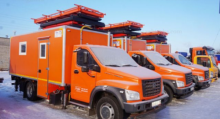 Автомобиль подъемный самоходный на шасси Газ Next