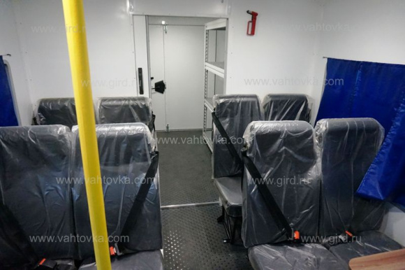 Автобус вахтовый КамАЗ 43502-3026-45 с грузовым отсеком (10 мест) 4