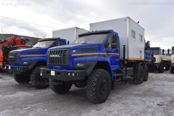 Мастерская ПАРМ с КМУ ИНМАН ИМ-150 на шасси Урал 4320-6952-72 2